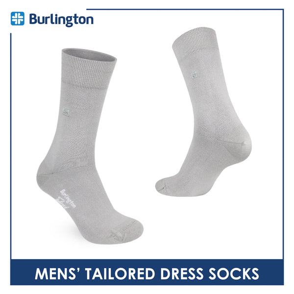 Burlington Men's Cotton Tailored Dress Crew Socks 1 pair BMTE531