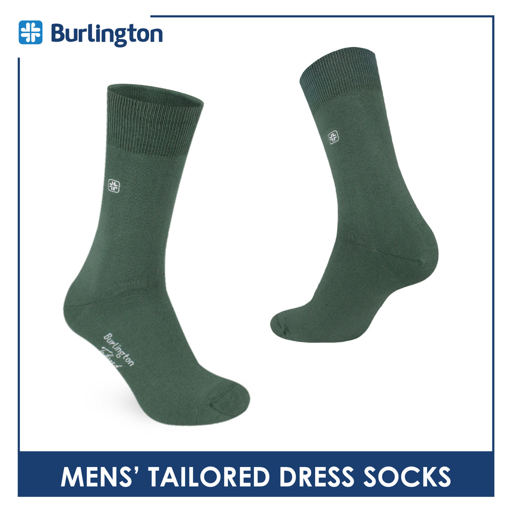 Burlington Men's Cotton Tailored Dress Crew Socks 1 pair BMTE531