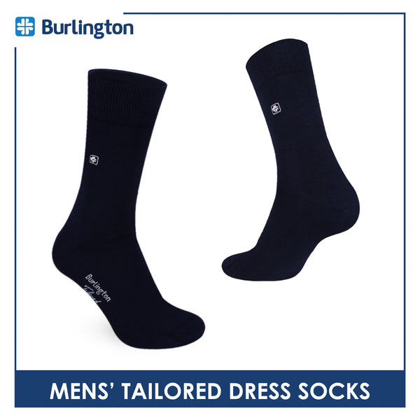 Burlington Men's Cotton Tailored Dress Crew Socks 1 pair BMTE531