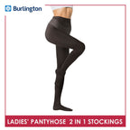 Burlington Ladies’ Full Support Smooth Stretch Pantyhose Stockings 100 Denier 1 pair BSP100