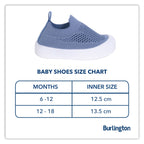Burlington Baby Knitted Anti-Slip Shoes 1 pair HIBH611