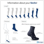 Burlington Men's Cotton Thick Sports Half Terry Performance Crew Socks 3 pairs in a pack BML-223