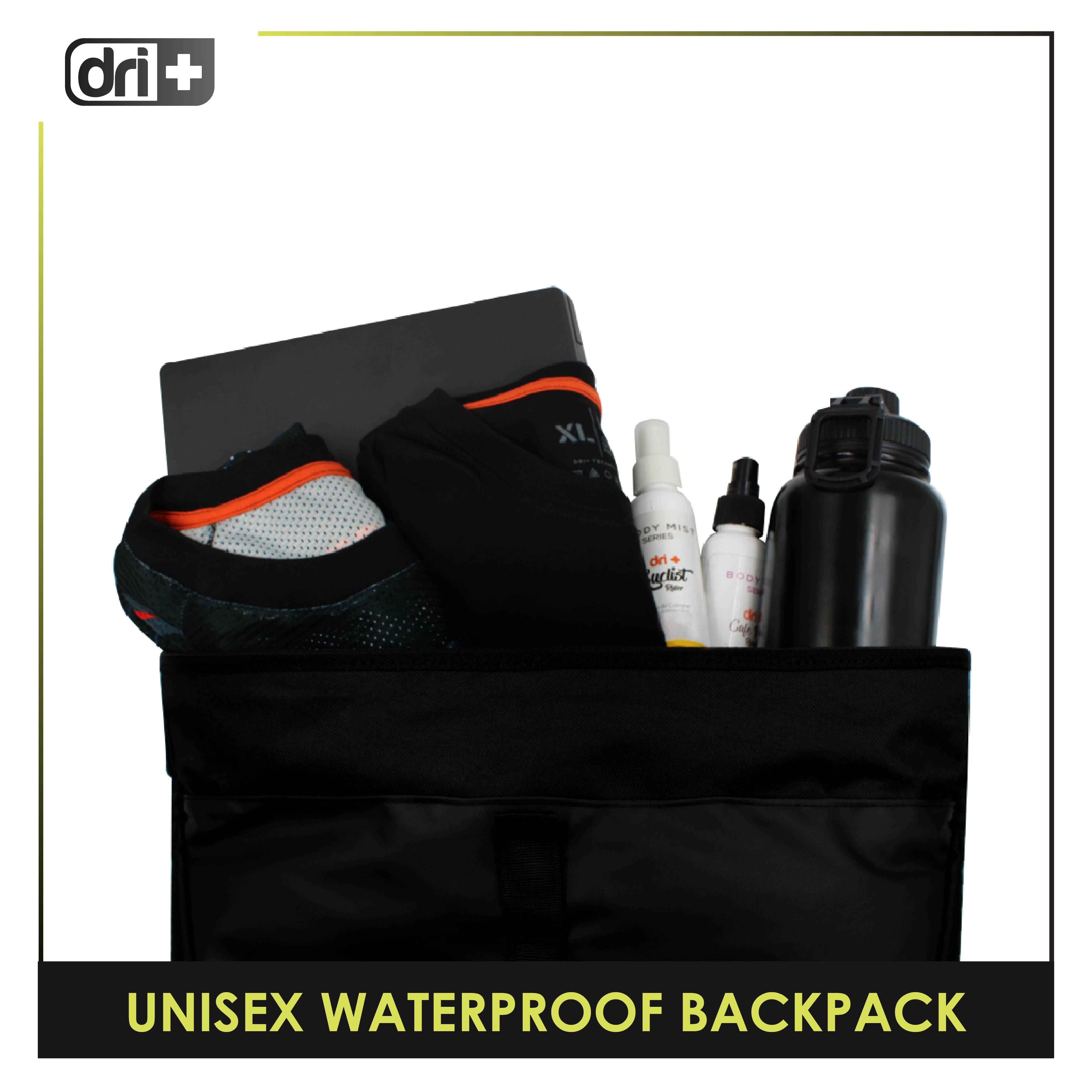 Dri Plus Dri Plus Unisex Water Resistant High Capacity Multi Compartment ...