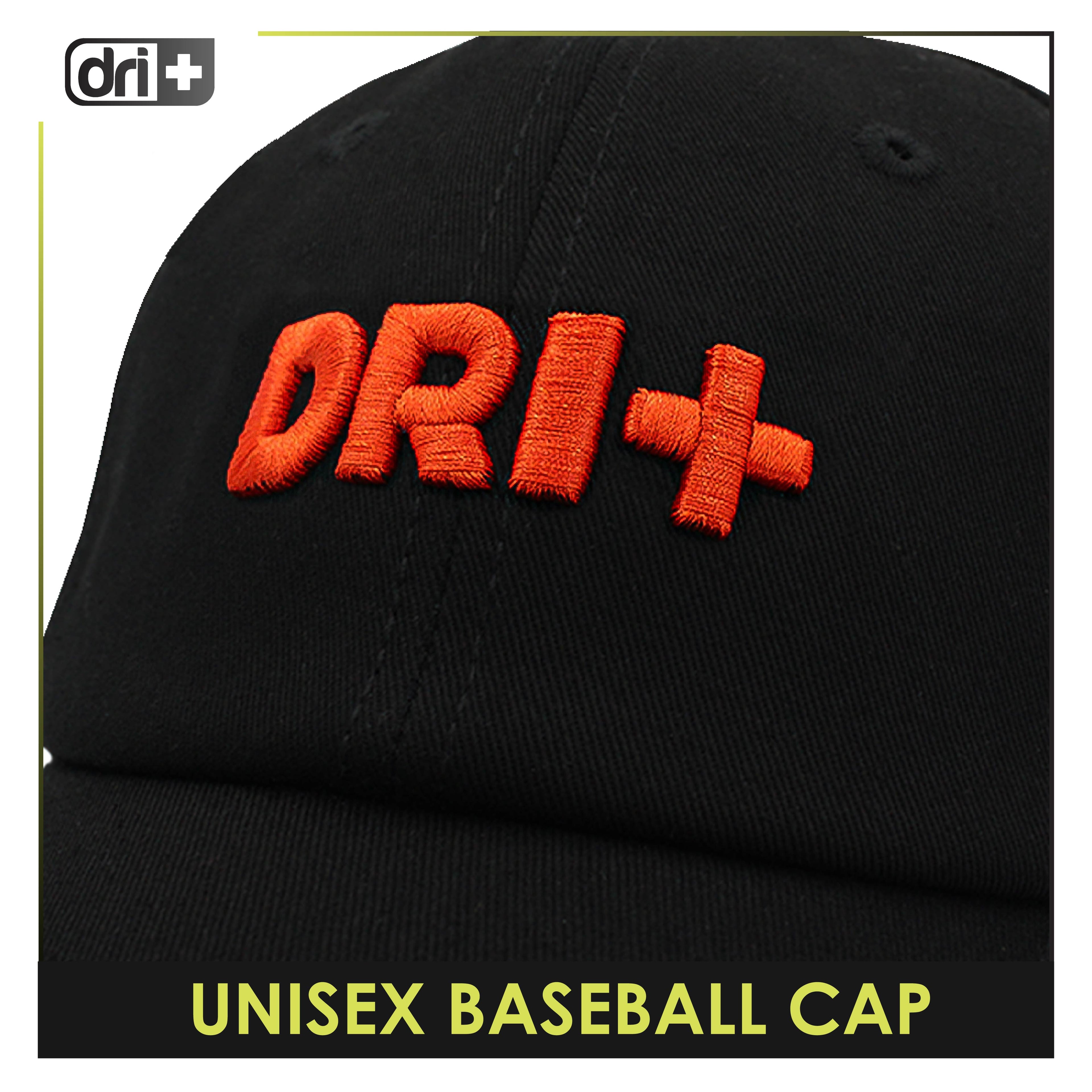 Dri Plus Unisex Embroidered Baseball Cap DMAC3401
