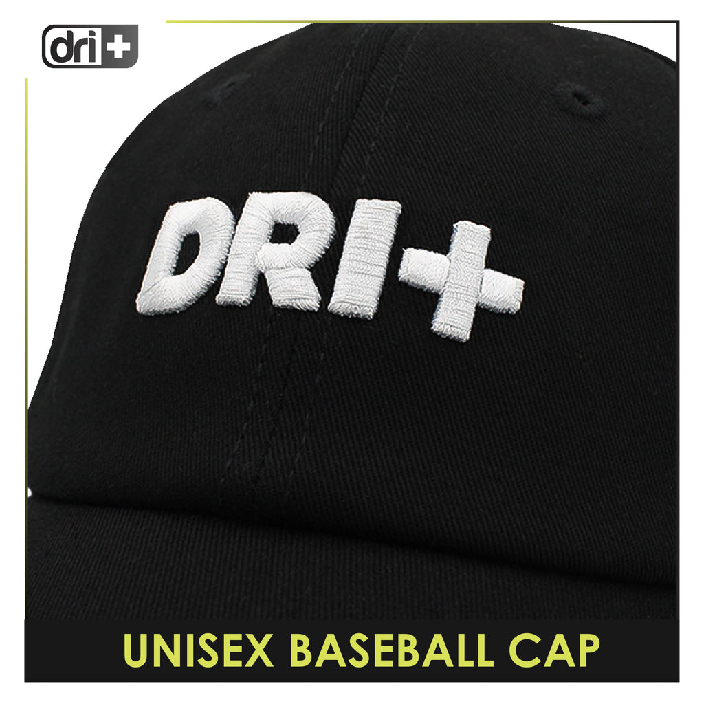 Dri Plus Unisex Embroidered Baseball Cap DMAC3401