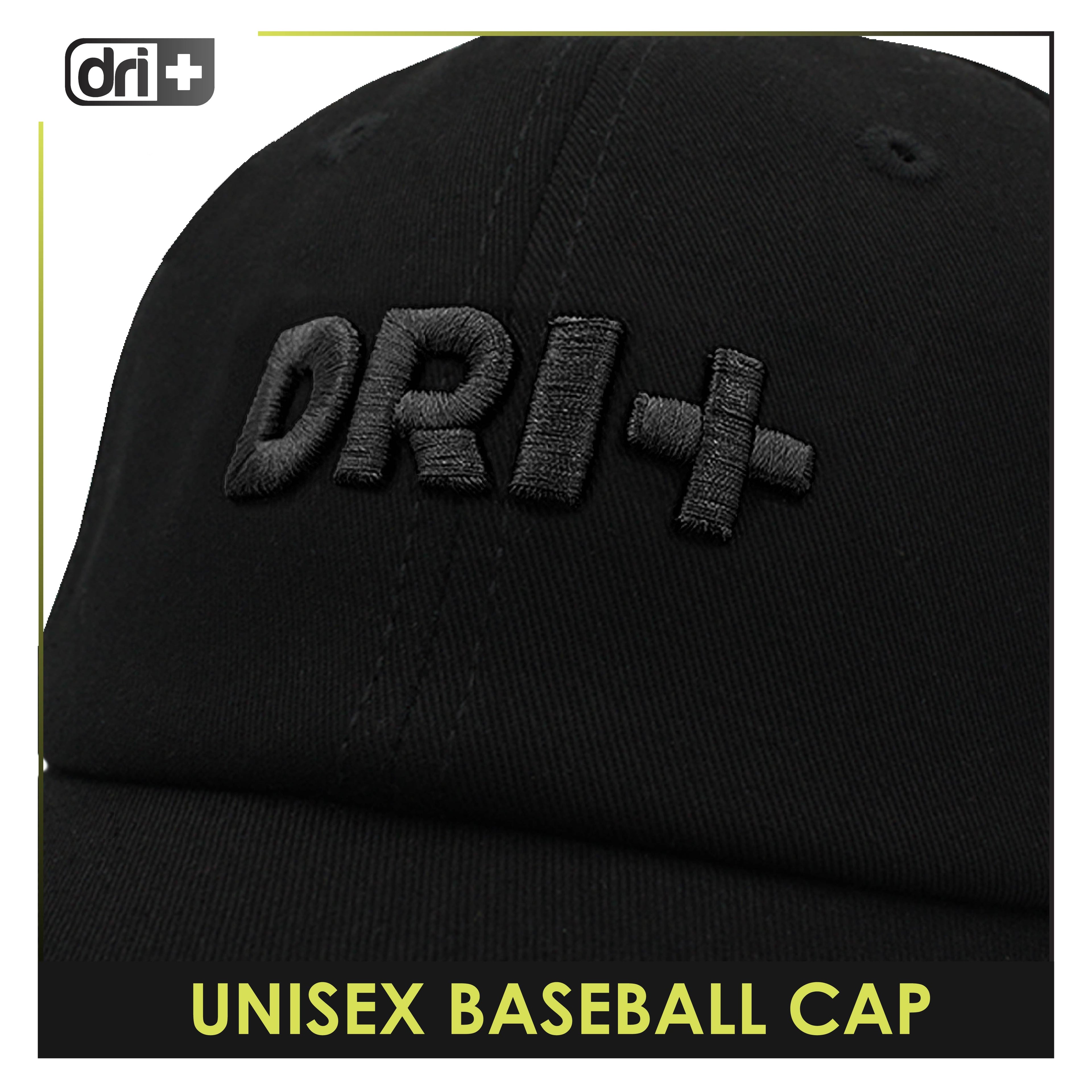 Dri Plus Unisex Embroidered Baseball Cap DMAC3401