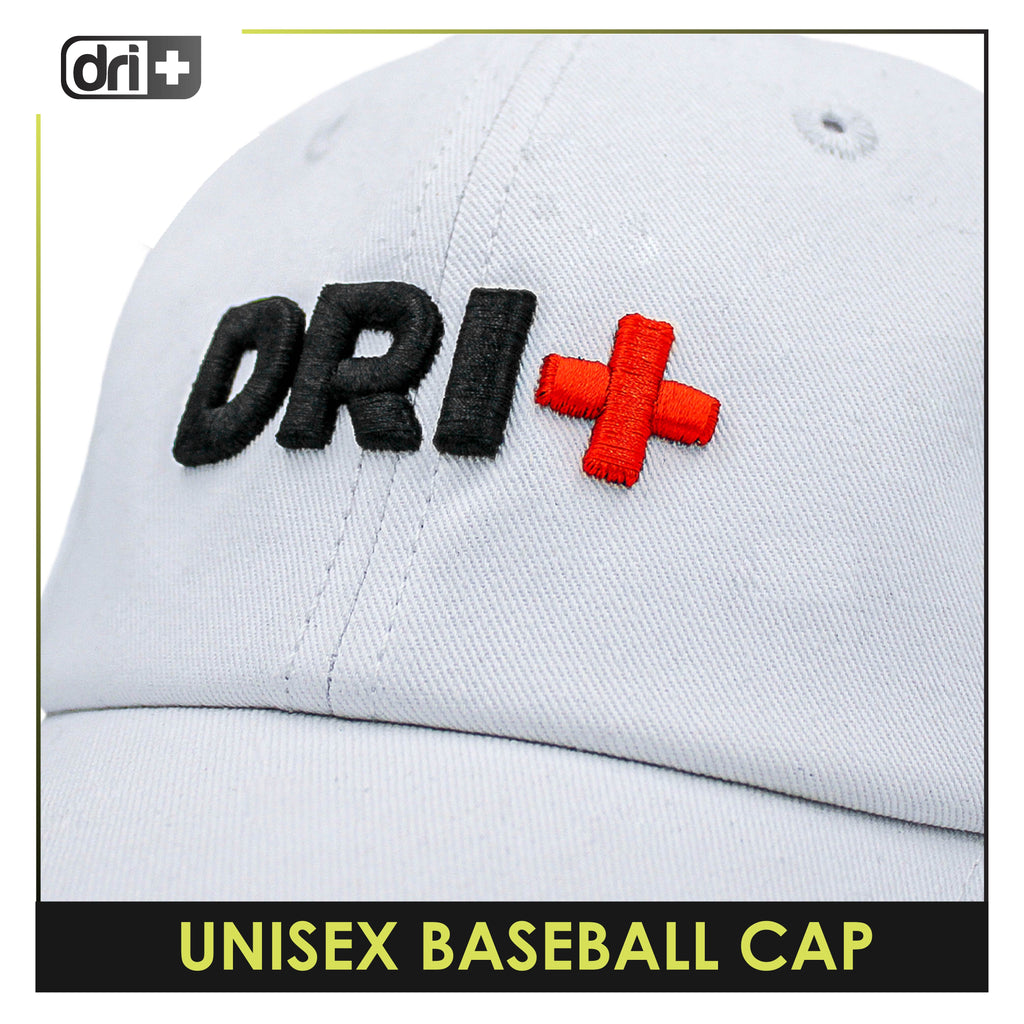 Dri Dri Plus Unisex Embroidered Baseball Cap โ burlingtonph