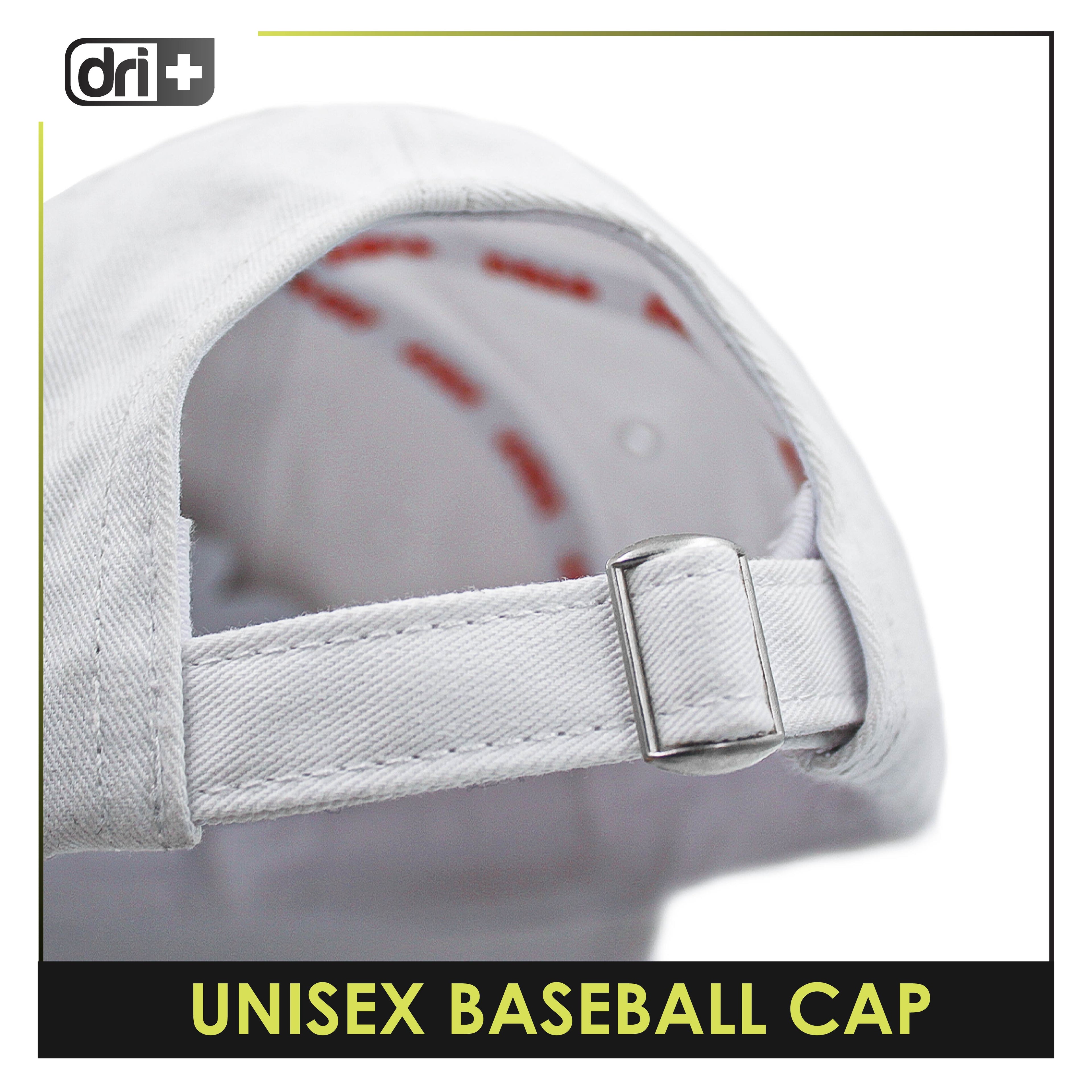Dri Plus Unisex Embroidered Baseball Cap DMAC3401