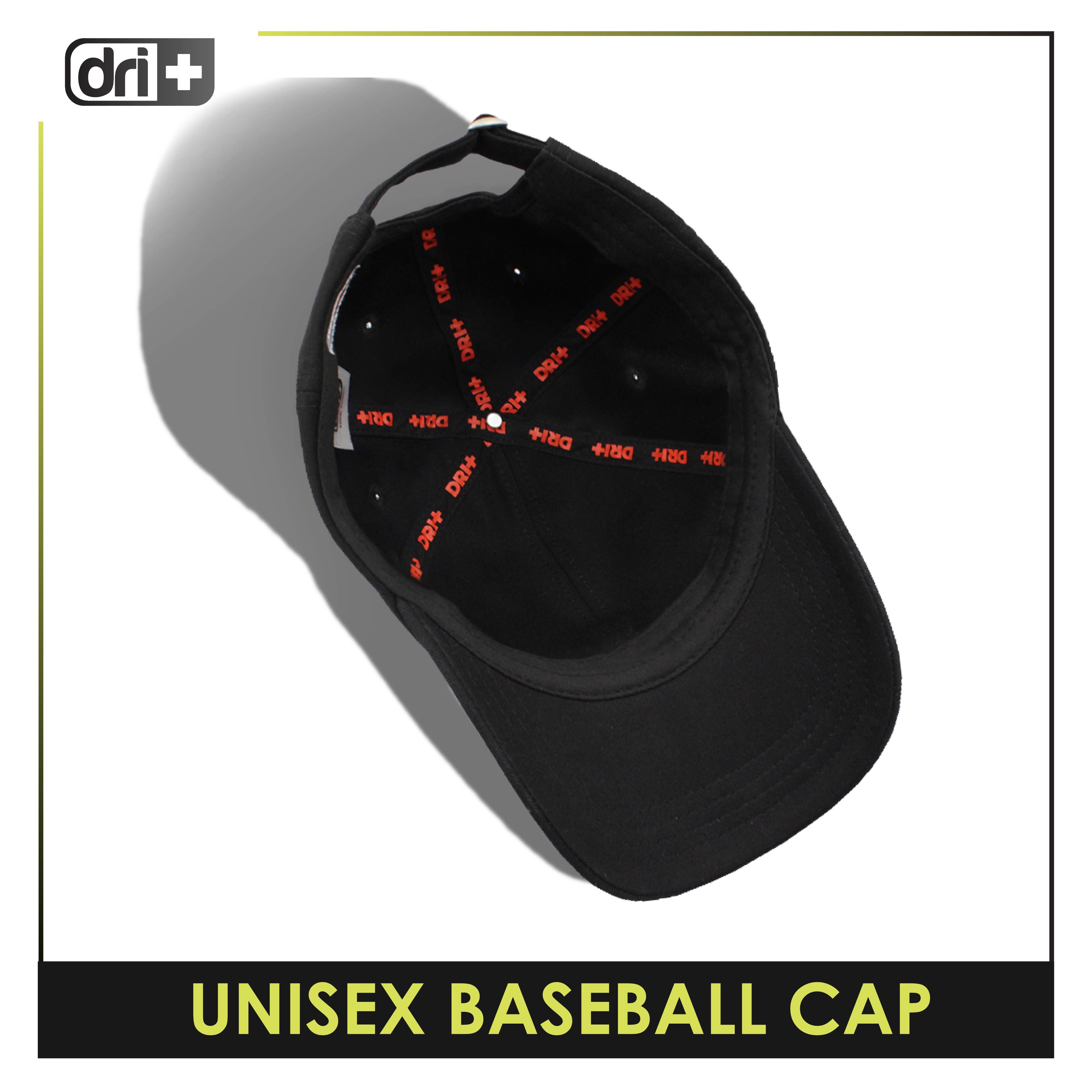 Dri Plus Unisex Embroidered Baseball Cap DMAC3401