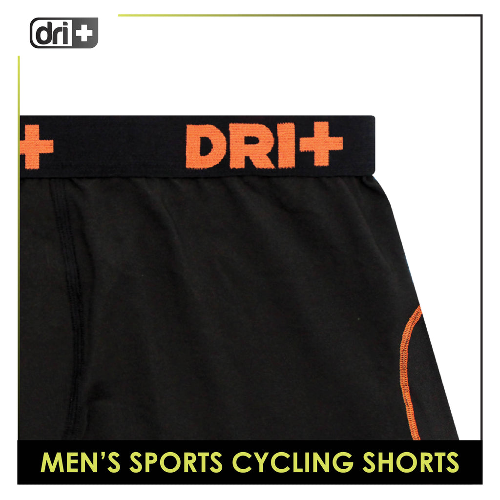 Dri Plus Dri Plus Men's Odor Free Sports Cycling Shorts 1 piece DMBB3302 ...