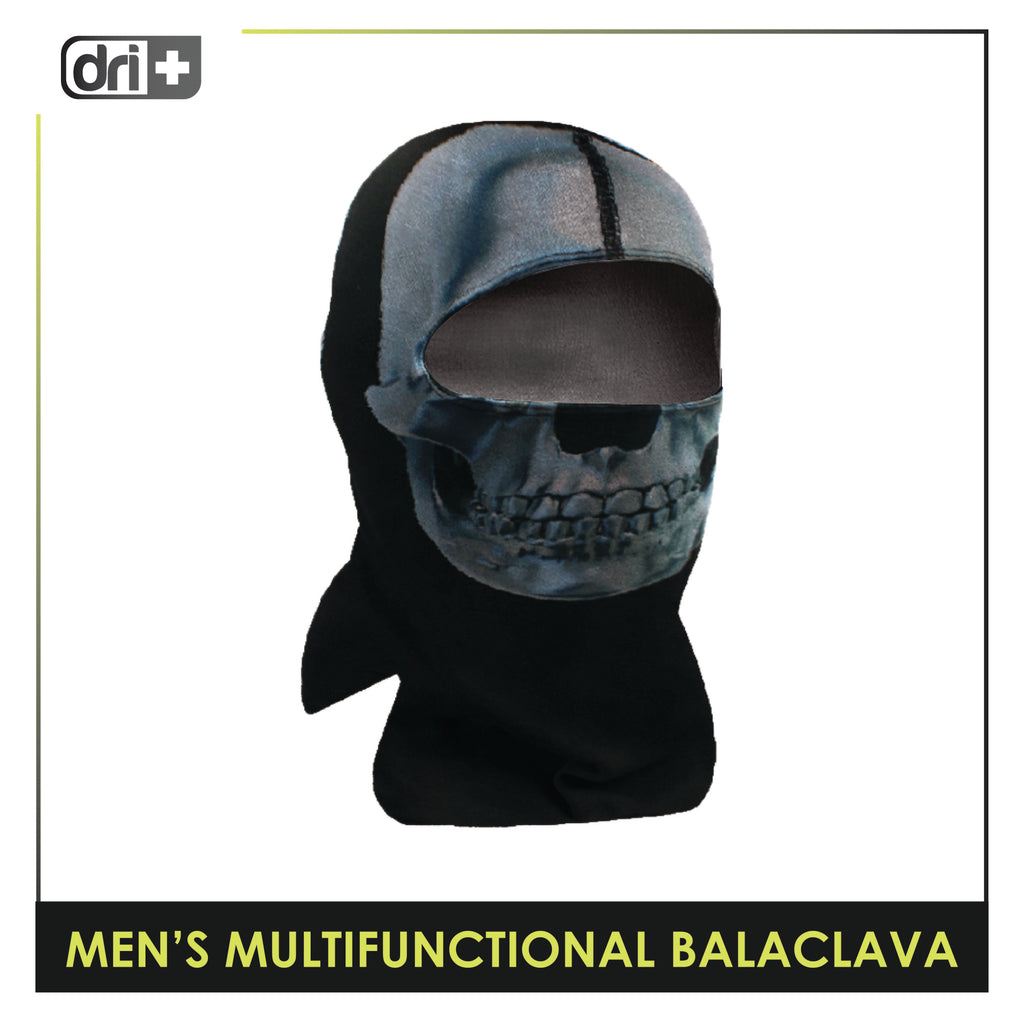 Dri Plus Men's Grim Squad Washable Moisture Wicking Balaclava 1 piece DMBGS3403