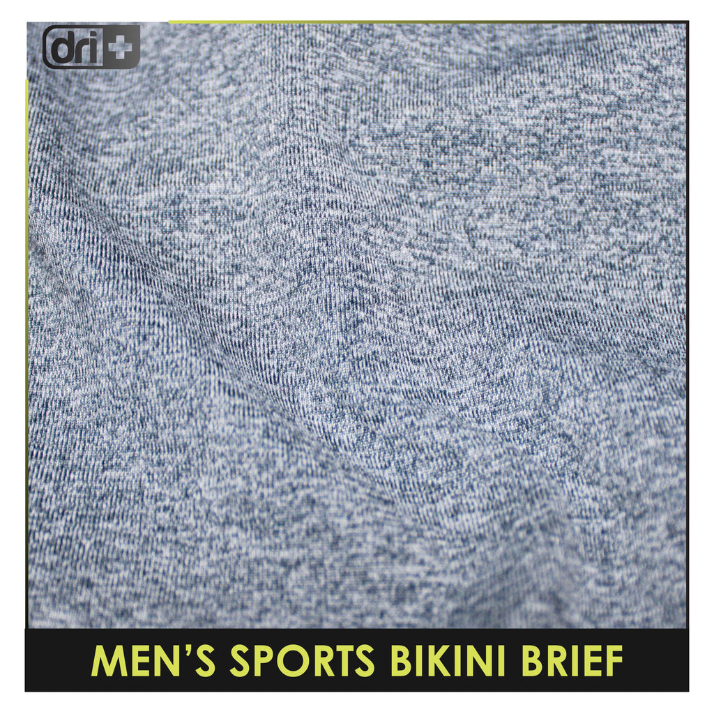 Dri Plus Men's Odor Free Sports Bikini Brief 1 pair DMBK3301