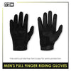 Dri Plus Leather Full Finger Touch Screen Gloves 1 pair DMGFL3301
