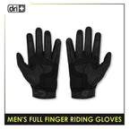 Dri Plus Leather Full Finger Touch Screen Gloves 1 pair DMGFL3301