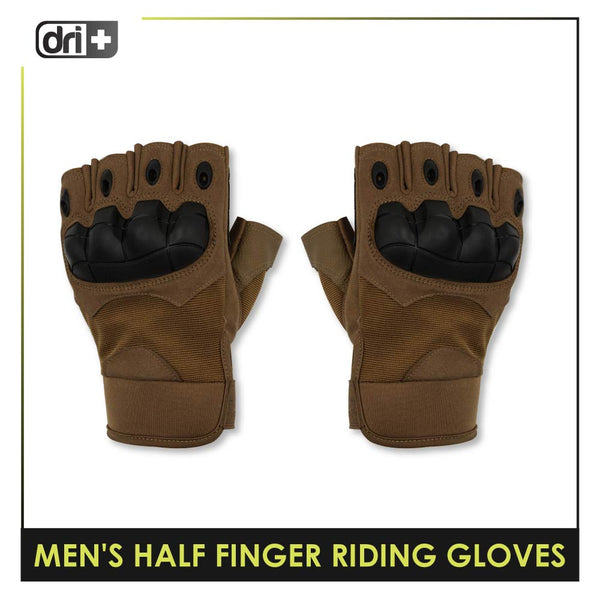 Dri Plus Half Finger Gloves 1 pair DMGHN3301