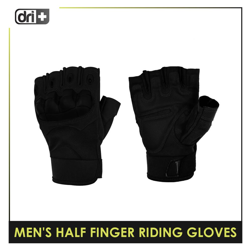 Dri Plus Half Finger Gloves 1 pair DMGHN3301