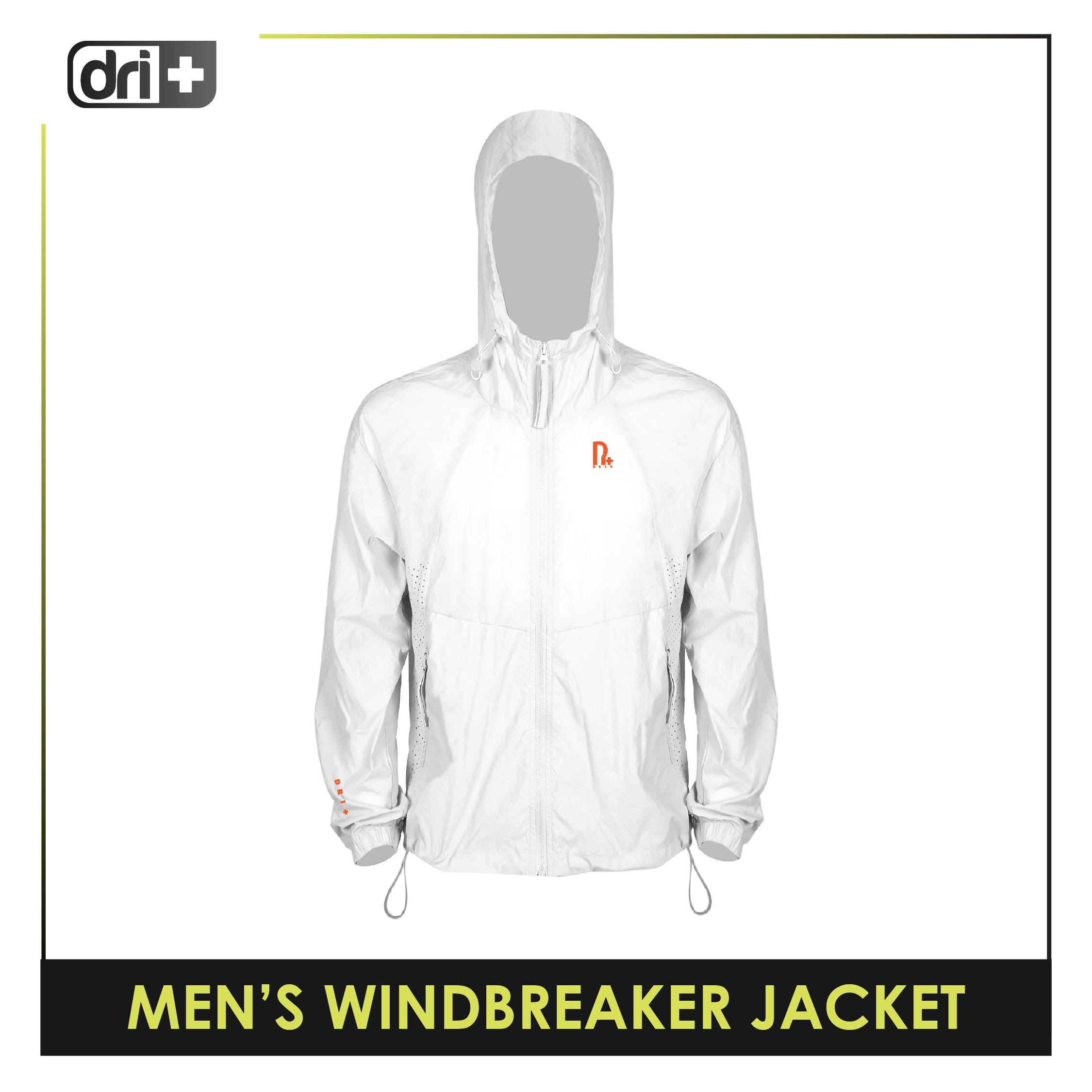 Dri Plus Men’s Ultra-Light Ice Silk Windbreaker Jacket 1 piece DMJWB531