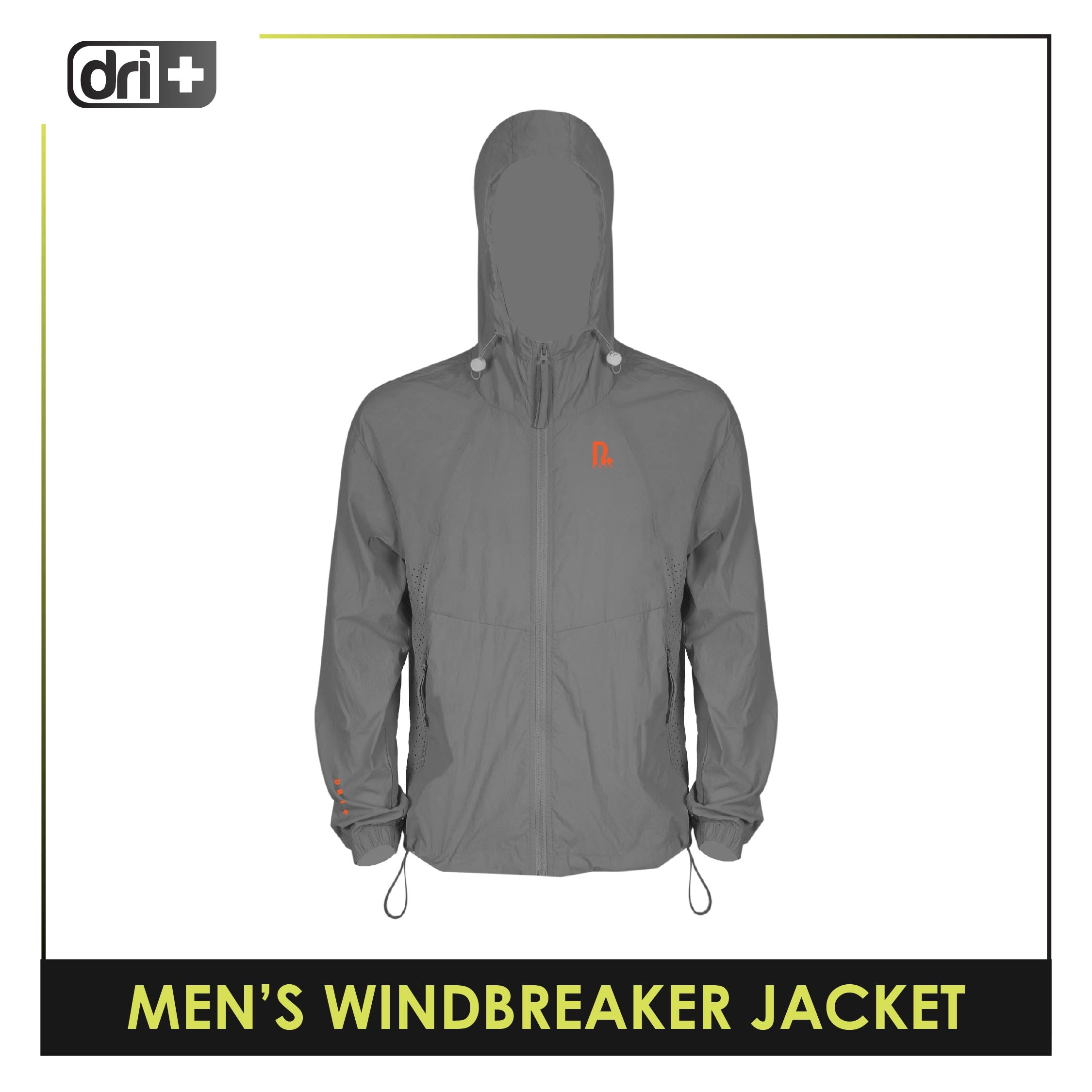 Dri Plus Men’s Ultra-Light Ice Silk Windbreaker Jacket 1 piece DMJWB531