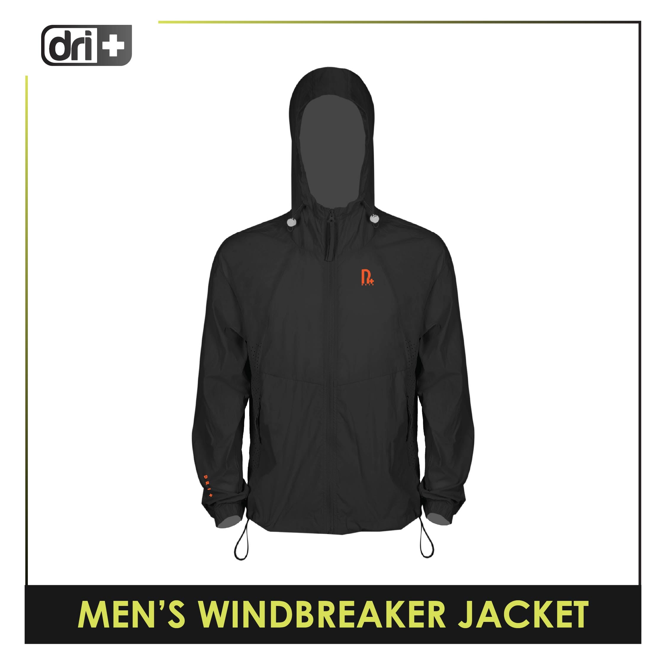Dri Plus Men’s Ultra-Light Ice Silk Windbreaker Jacket 1 piece DMJWB531