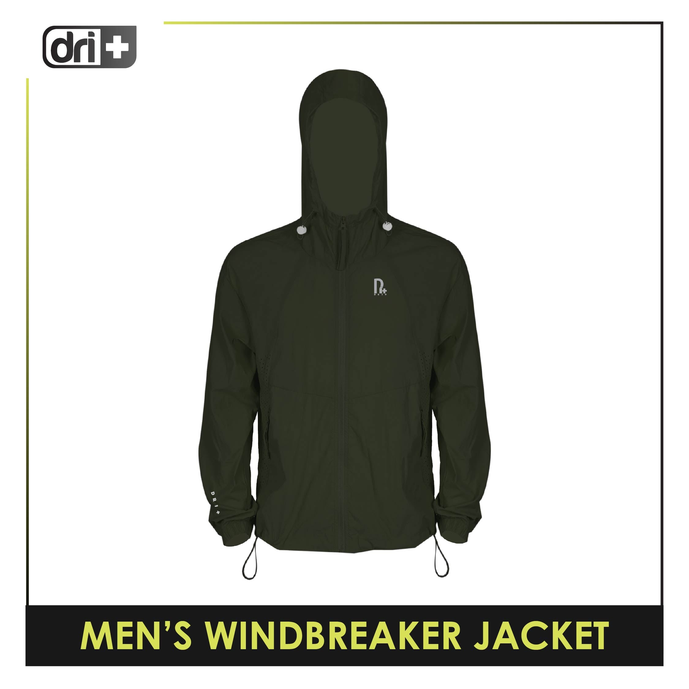 Dri Plus Men’s Ultra-Light Ice Silk Windbreaker Jacket 1 piece DMJWB531