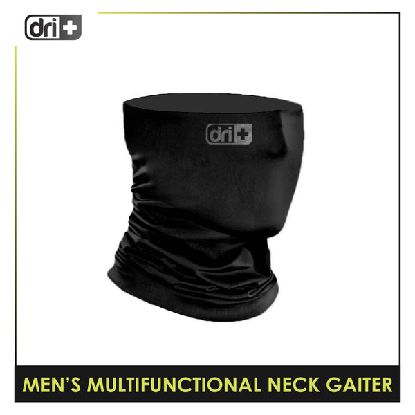 Dri Plus Men's Washable Multi-Functional Moisture Wicking Neck Gaiter 1 piece DMN3301