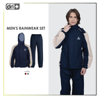 Dri plus Men’s Lightweight Quick Dri Rainstorm Water Resistant Rainwear Set DMRW531