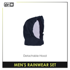 Dri plus Men’s Lightweight Quick Dri Rainstorm Water Resistant Rainwear Set DMRW531