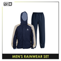Dri plus Men’s Lightweight Quick Dri Rainstorm Water Resistant Rainwear Set DMRW531