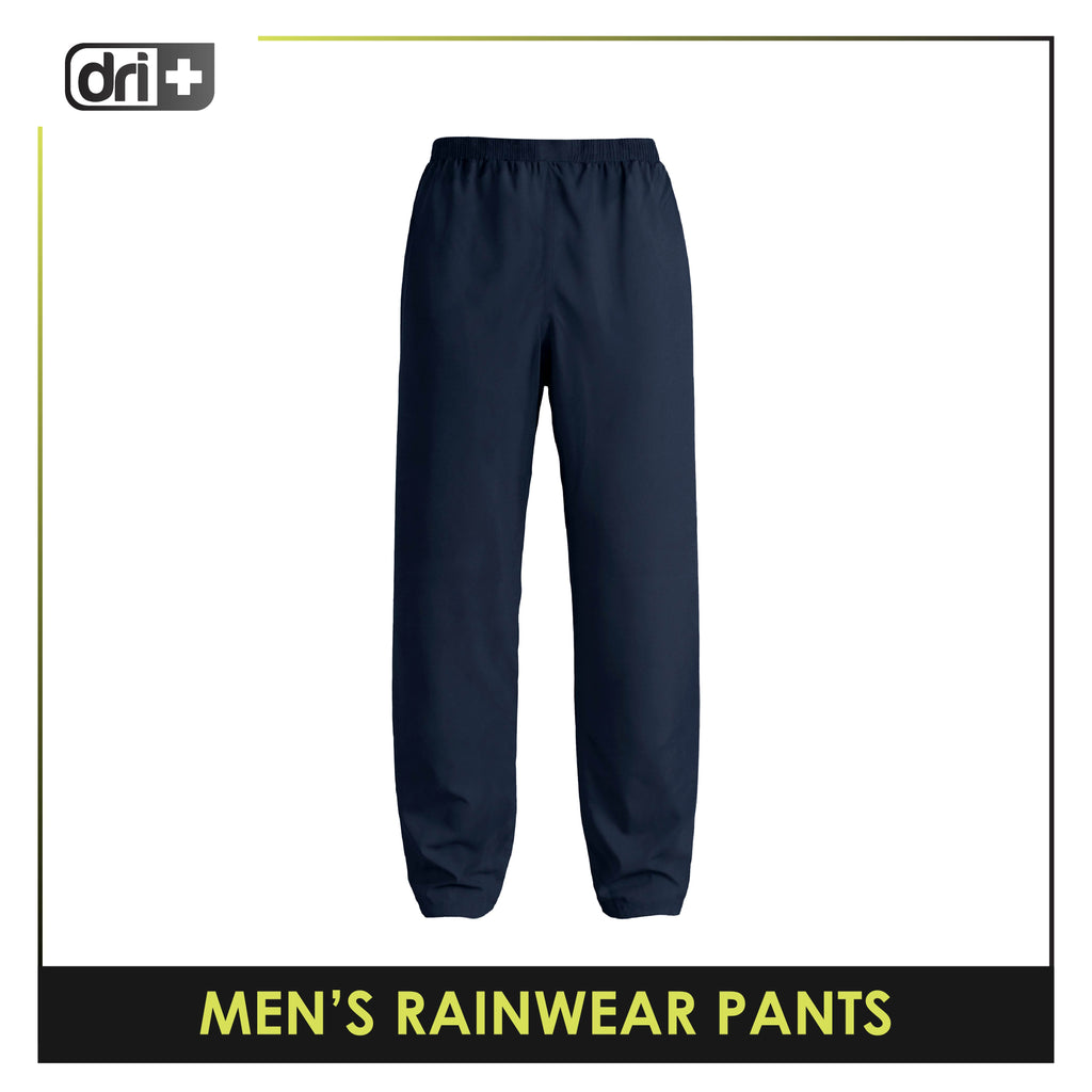 Dri Plus Men’s Lightweight Quick Dri Rainstorm Waterproof Rainwear Pants 1 piece DMRWP531