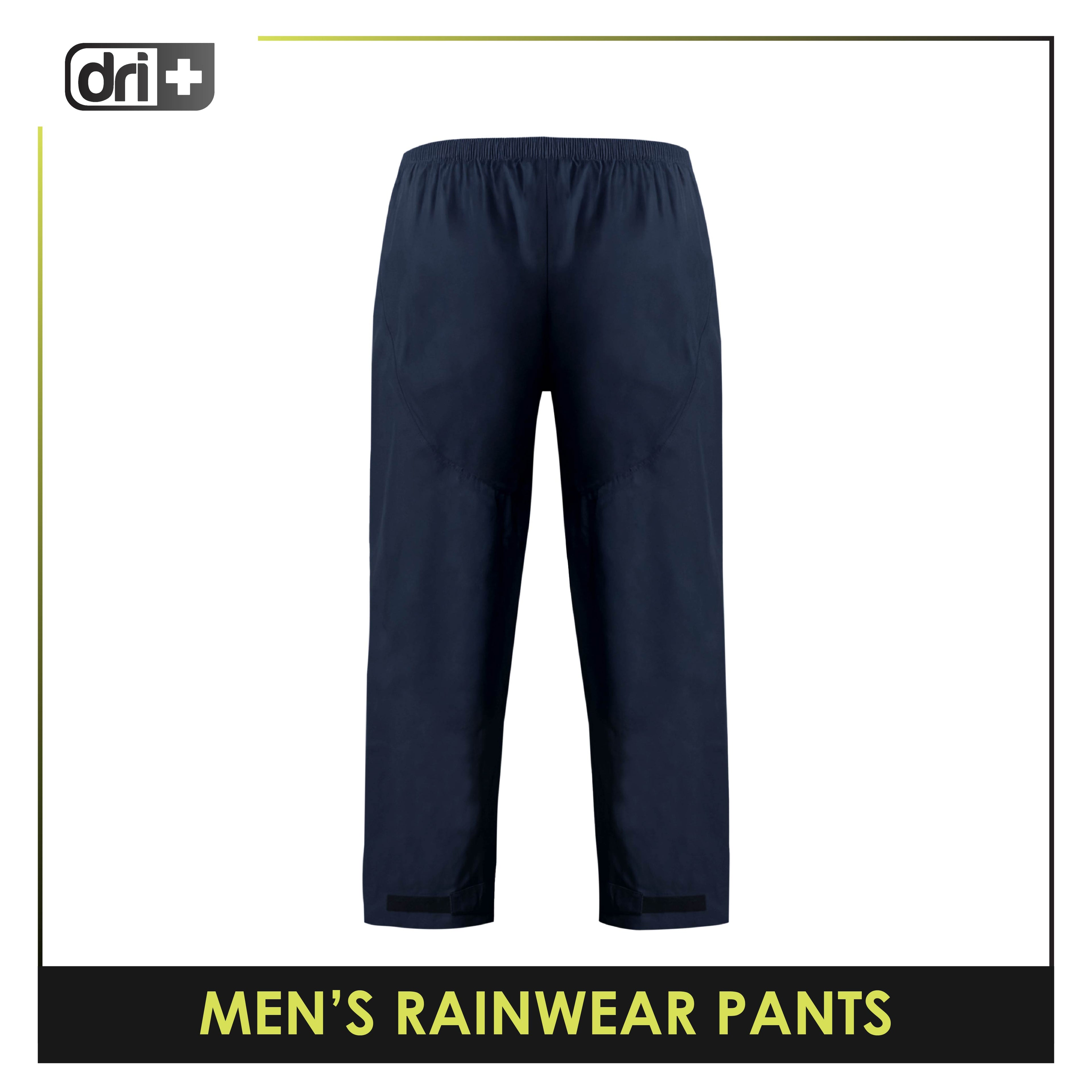 Dri Plus Men’s Lightweight Quick Dri Rainstorm Waterproof Rainwear Pants 1 piece DMRWP531