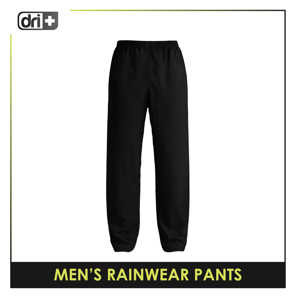 Dri Plus Men’s Lightweight Quick Dri Rainstorm Waterproof Rainwear Pants 1 piece DMRWP531