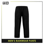 Dri Plus Men’s Lightweight Quick Dri Rainstorm Waterproof Rainwear Pants 1 piece DMRWP531