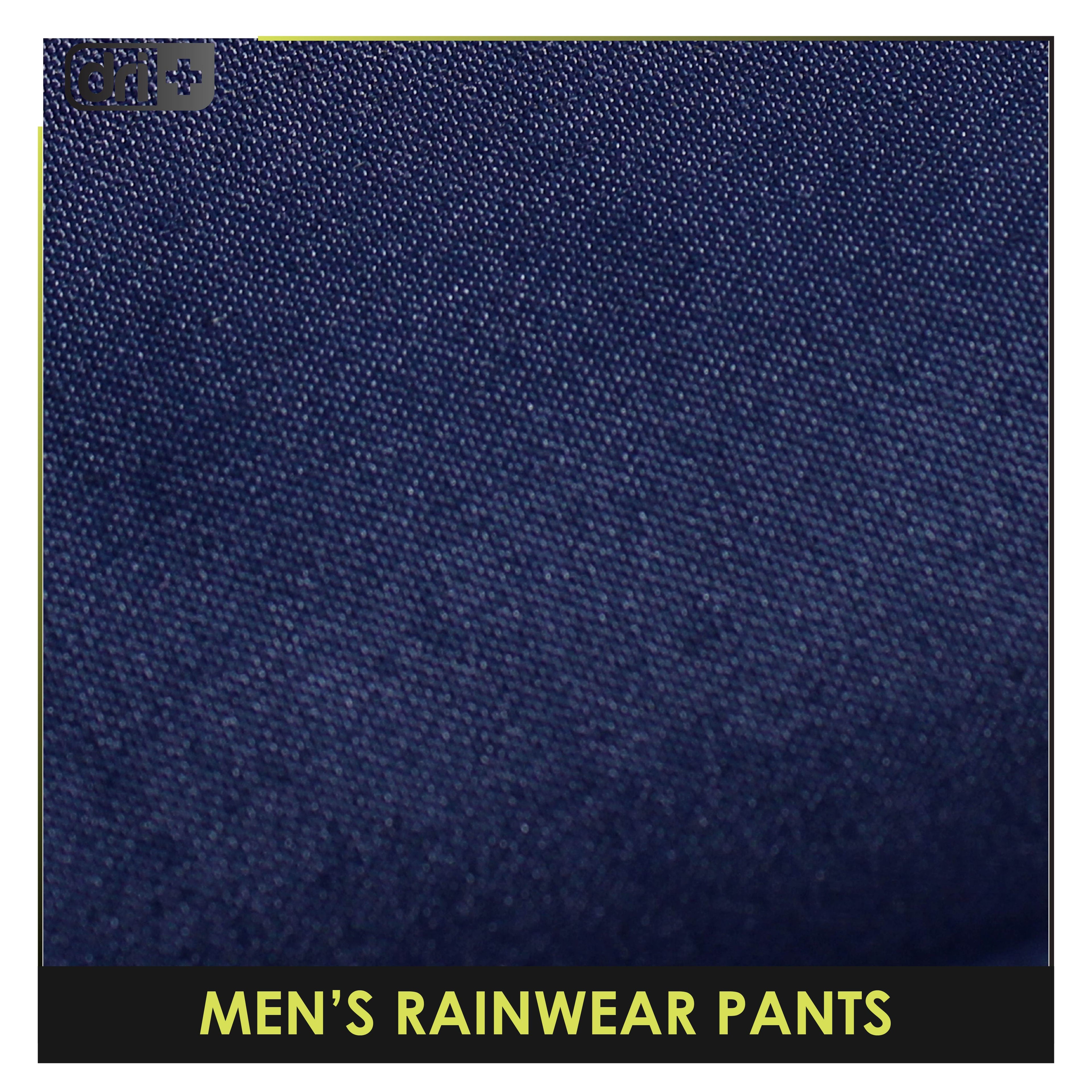 Dri Plus Men’s Lightweight Quick Dri Rainstorm Waterproof Rainwear Pants 1 piece DMRWP531