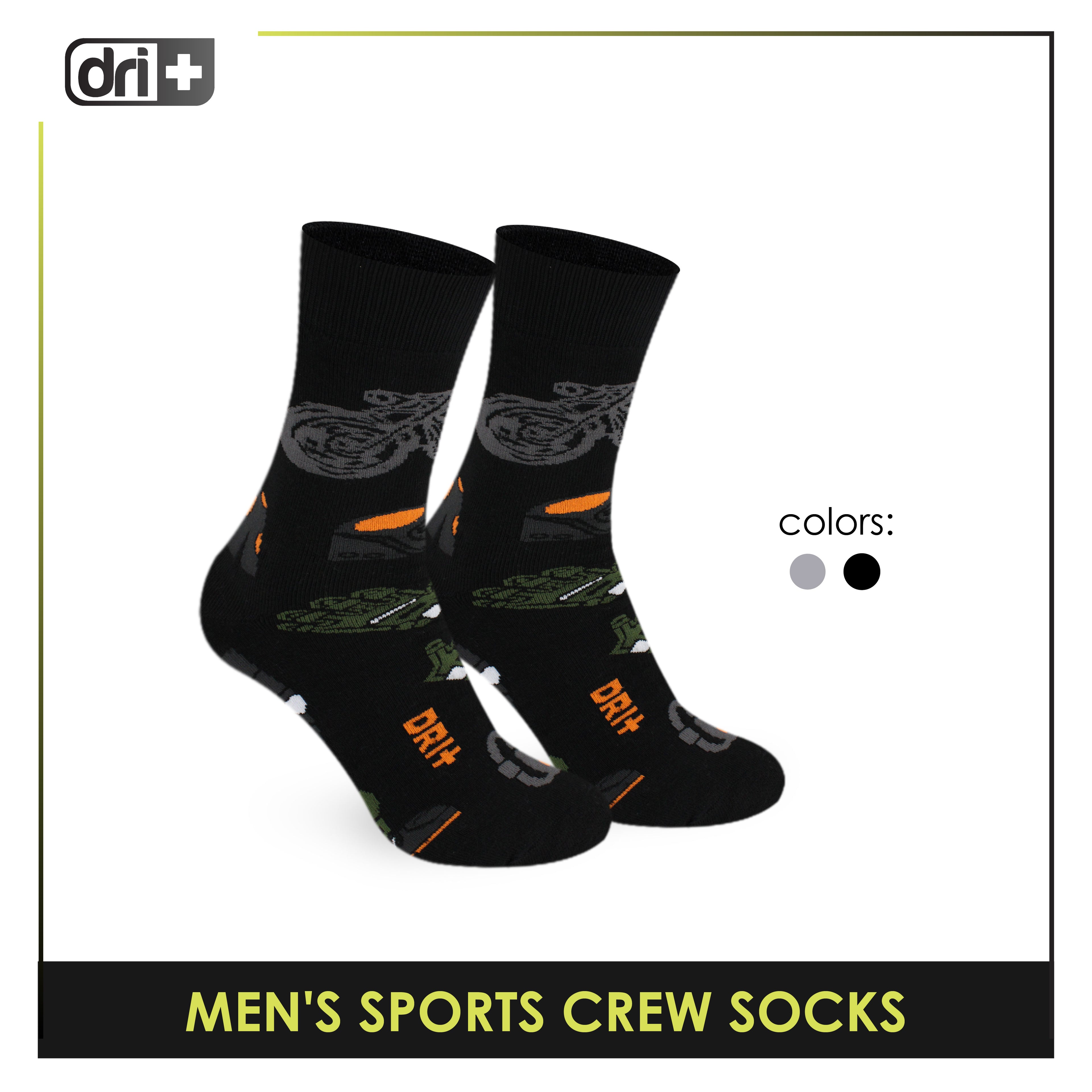 Dri Plus Men’s Endurance Extreme Performance Crew Socks DMS4104