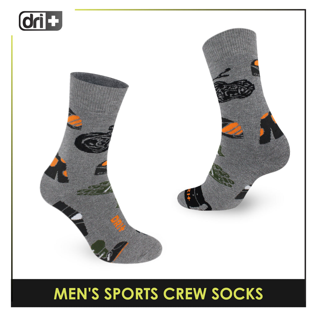 Dri Plus Men’s Endurance Extreme Performance Crew Socks DMS4104