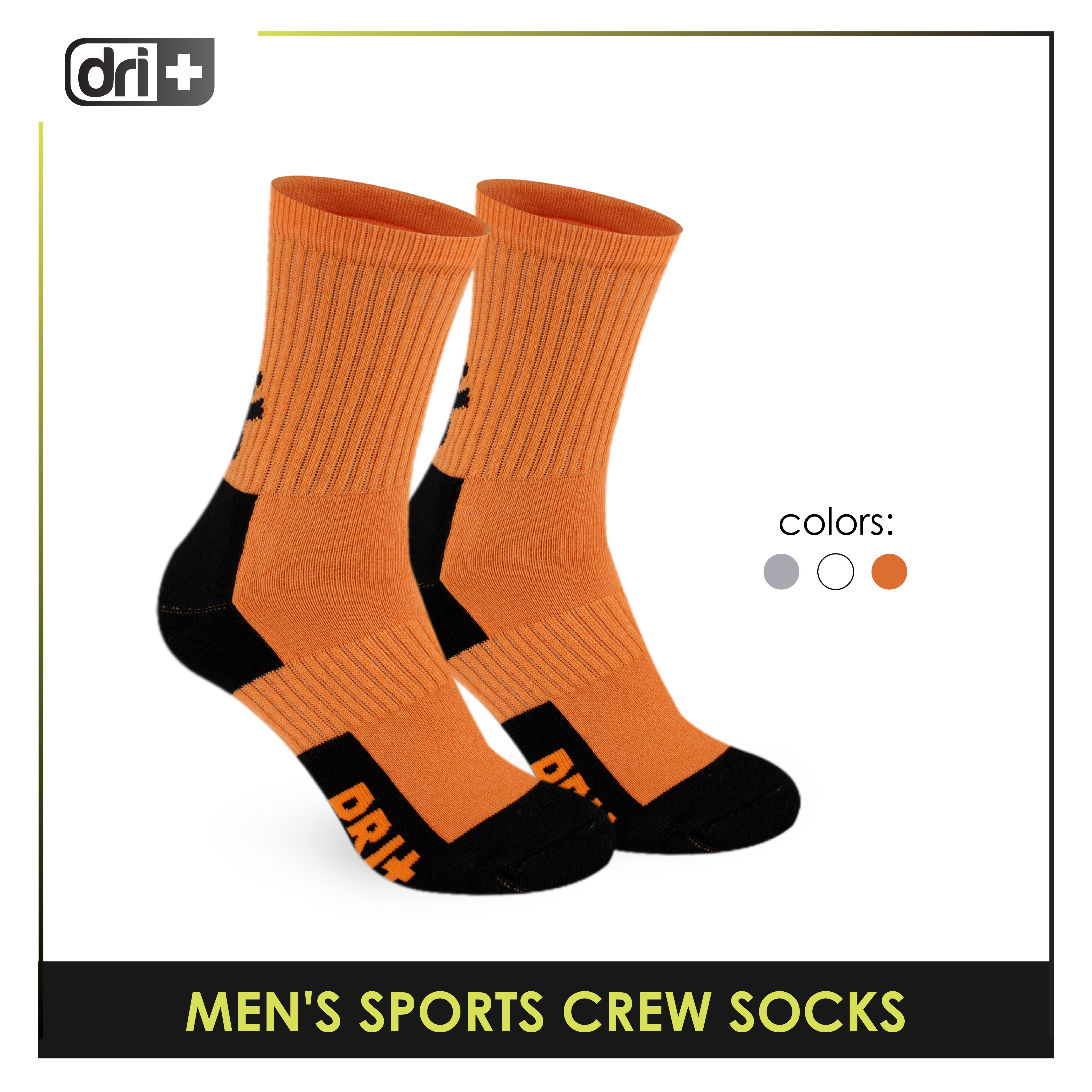 Dri Plus Dri Plus Men’s Endurance Extreme Performance Crew Socks DMS4105 ...