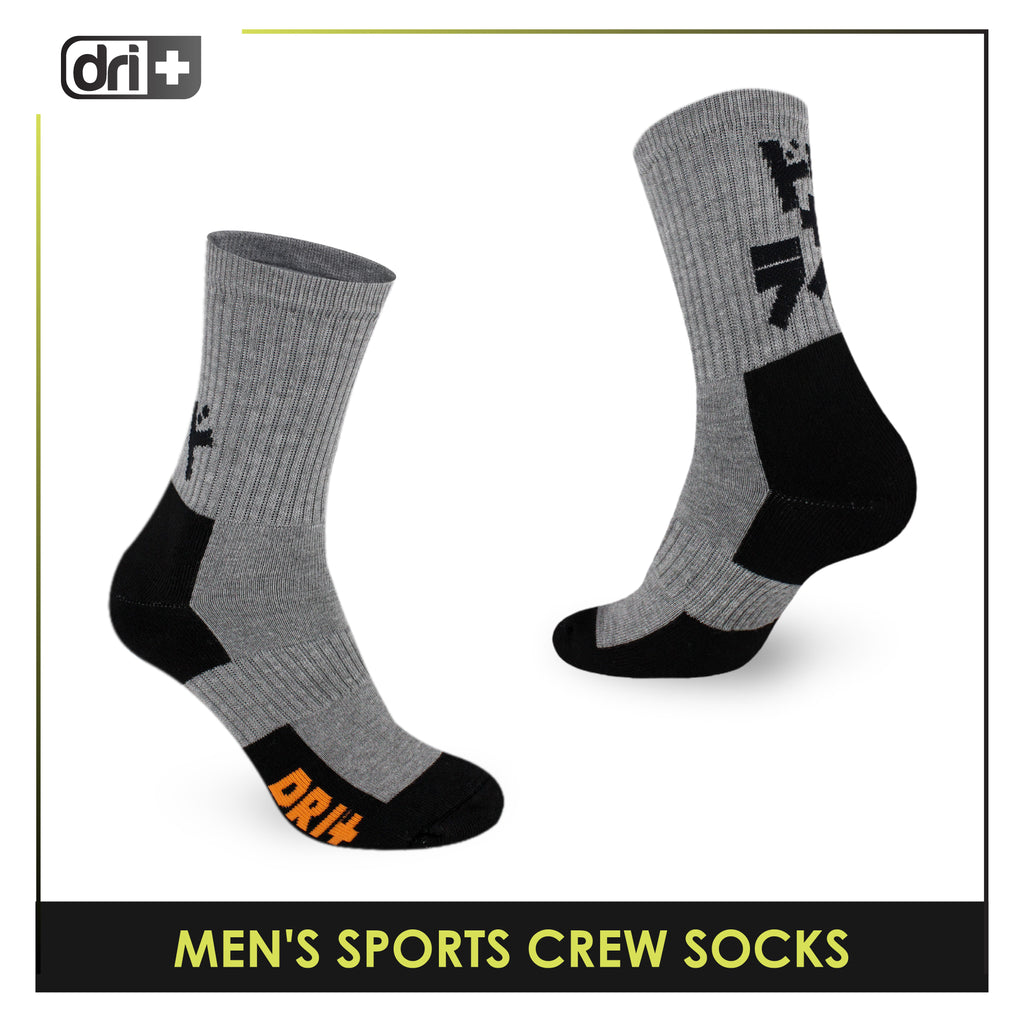 Dri Plus Dri Plus Men’s Endurance Extreme Performance Crew Socks DMS4105 ...