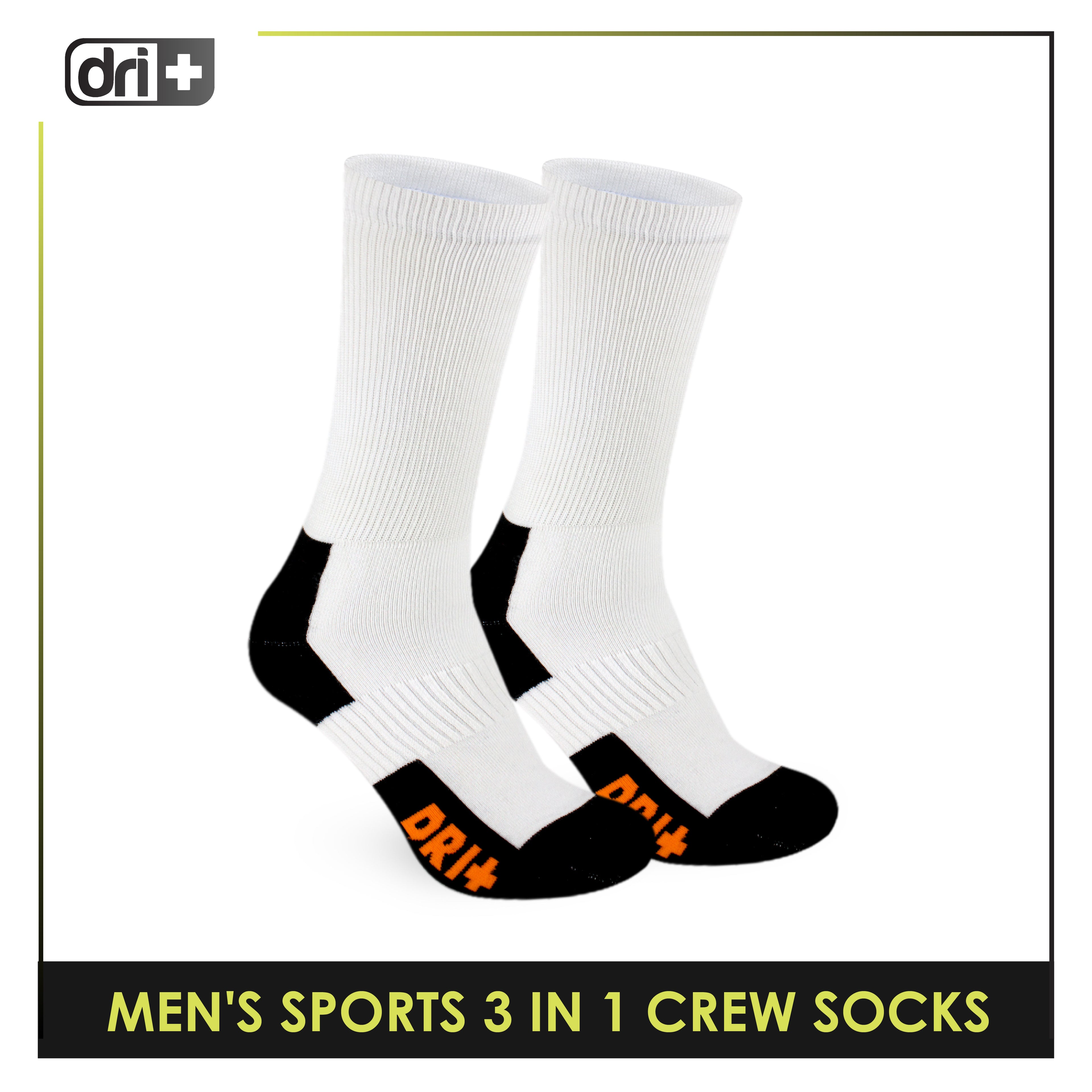 Dri Plus Men’s Endurance Extreme Performance Crew Socks DMS4106