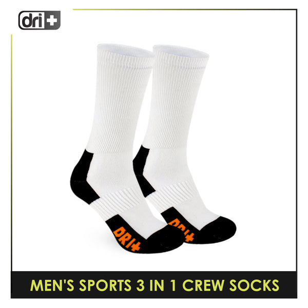 Dri Plus Men’s Endurance Extreme Performance Crew Socks DMS4106