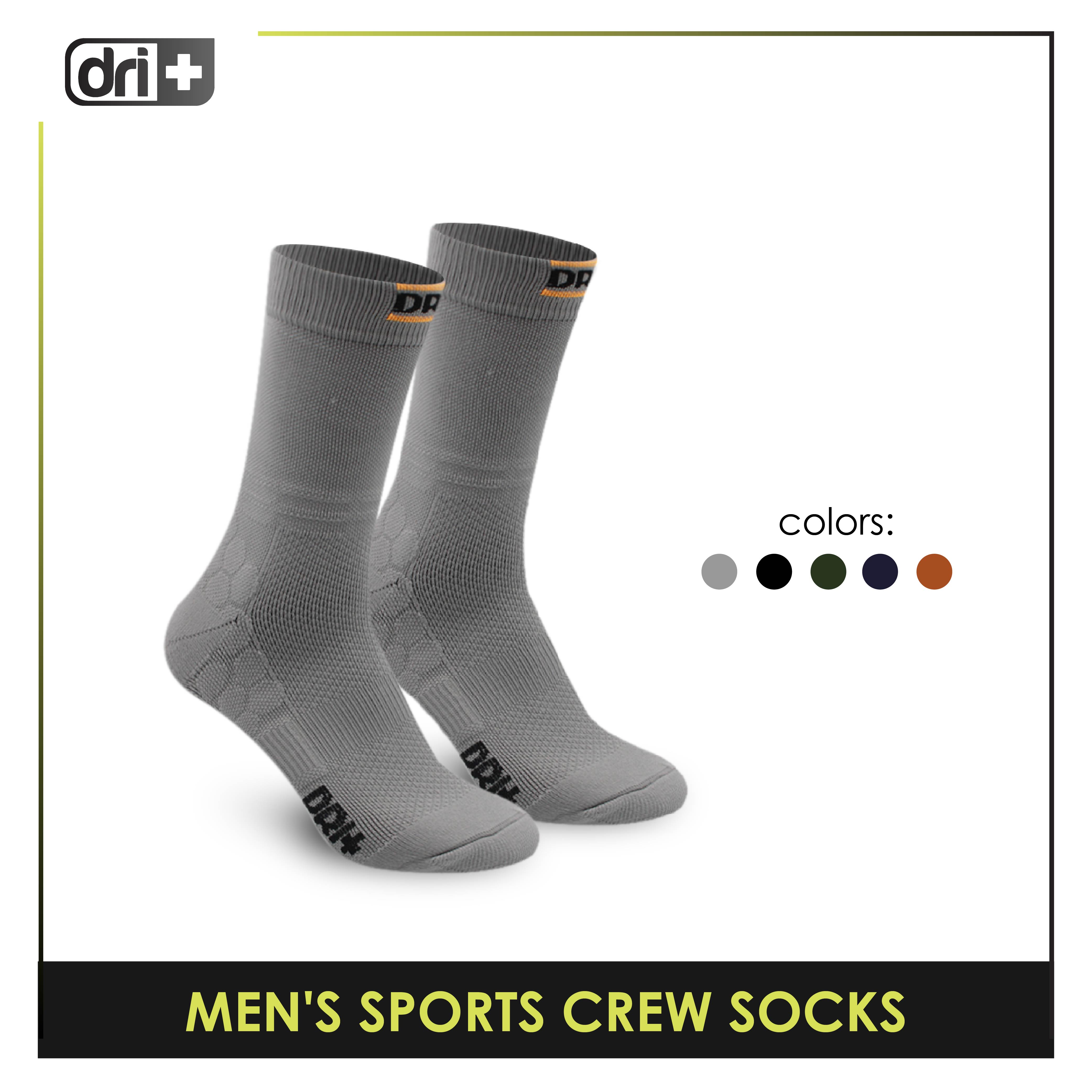 Dri Plus Dri Plus Men’s Endurance Thick Sports Crew Socks DMS4107 – burlingtonph