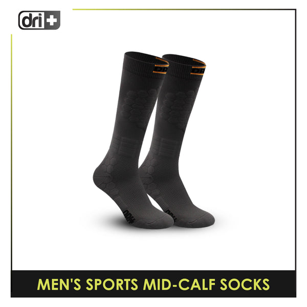 Dri Plus Men's Endurance Thick Sports Mid-Calf Socks 1 pair DMS4108