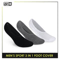 Dri Plus Men's Thick Sports Foot Cover Socks 3 pairs in a pack DMSFG3