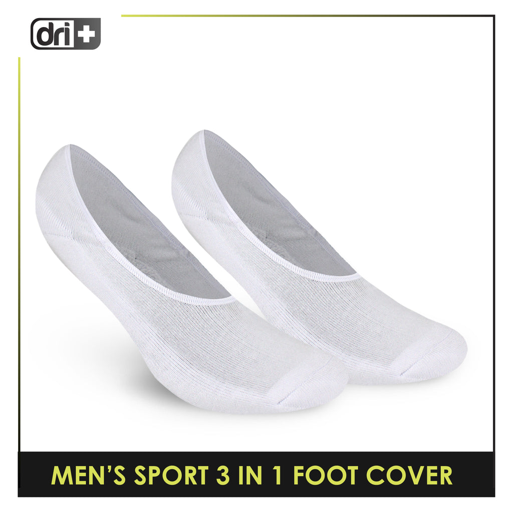 Dri Plus Men's Thick Sports Foot Cover Socks 3 pairs in a pack DMSFG3