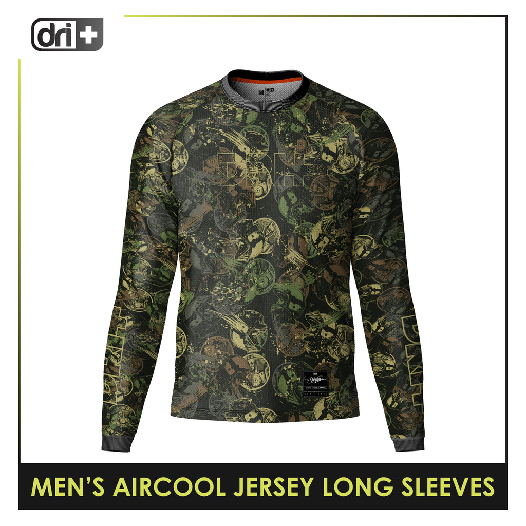 Dri Plus Men's Camo Collection Aircool Jersey Long Sleeves 1pc DMSSJR512