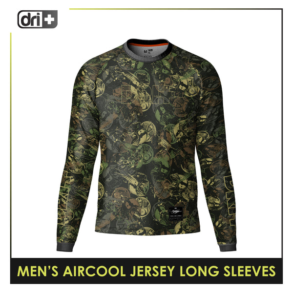 Dri Plus Men's Camo Collection Aircool Jersey Long Sleeves 1pc DMSSJR512