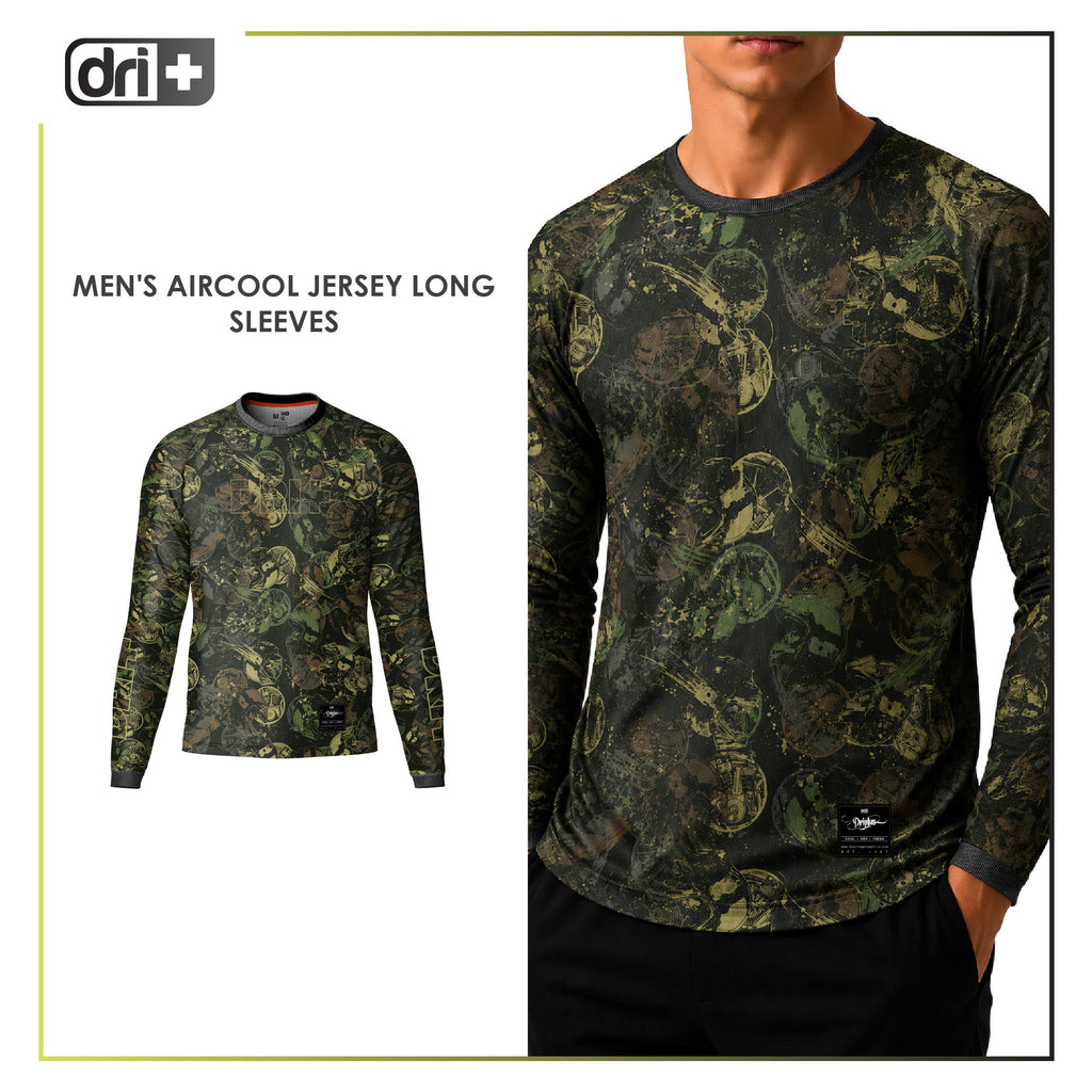 Dri Plus Men's Camo Collection Aircool Jersey Long Sleeves 1pc DMSSJR512