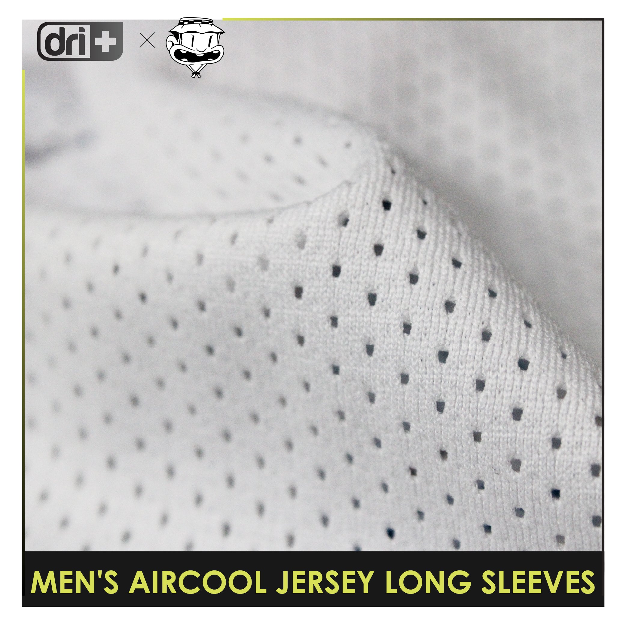 Dri Plus Men’s Baltek Collection Aircool Jersey Long Sleeves 1pc DMSSJR523