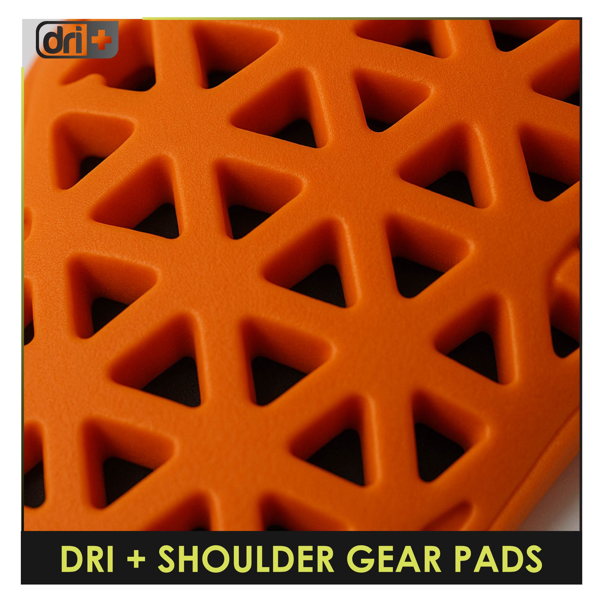 Dri Plus Men's Shoulder Armor Pads 1 pair AMGAS