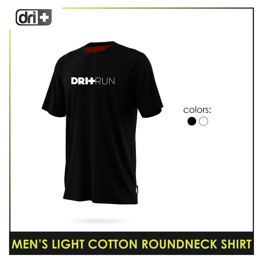 Dri Plus Run Anti-Odor Sweat Wicking Light Cotton Roundneck Shirt 1 pc DUMSRC5212