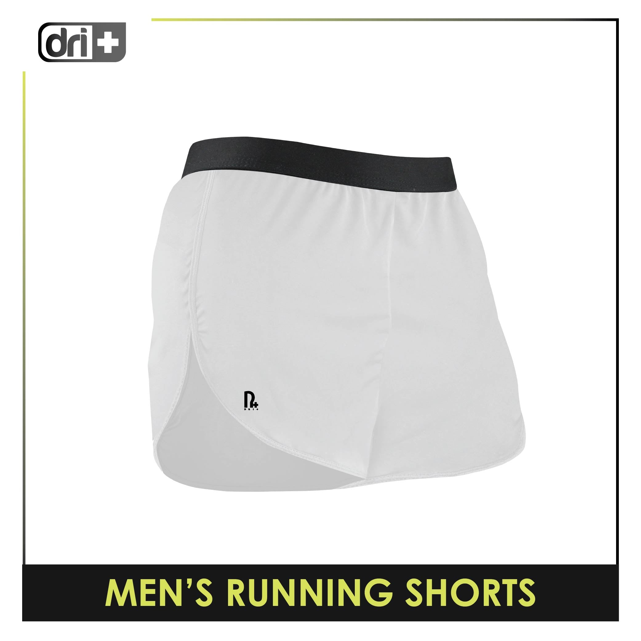 Dri Plus Run Mens Microcool Running Short 1 piece DUMBX511